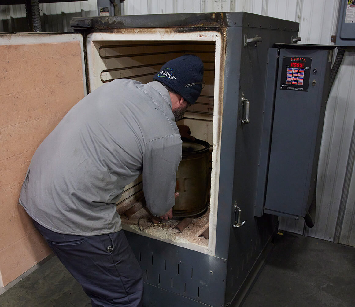Diesel particulate filter cleaning
